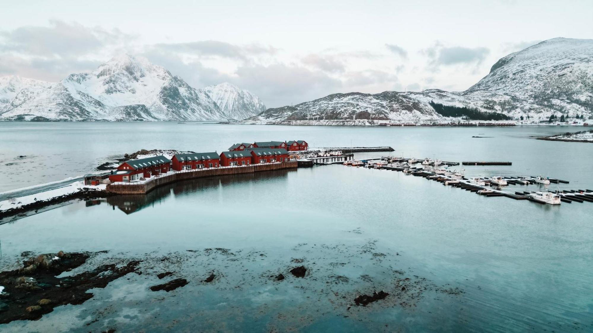 Lofoten Rorbuutleie - Lilleeidet Gravdal  Exteriér fotografie